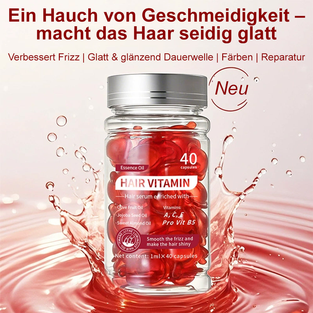🌿💆‍♀️Moroccan Argan Haaröl-Kapseln – Leave-in Pflege gegen Frizz, ideal für unterwegs