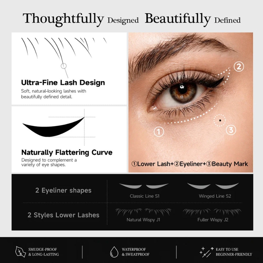 ⬛Dulorantocosh® BLACK BOX — 3-in-1 Eye Makeup Stamp Kit for a 3-Second Eye Look