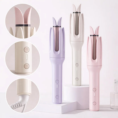 🎀Automatischer Lockenstab mit vier Temperaturstufen✨ – Perfekte Locken in Sekunden
