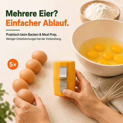🥚Eierschalenöffner aus Edelstahl – Eier schnell & sauber öffnen | Praktischer Küchenhelfer✨