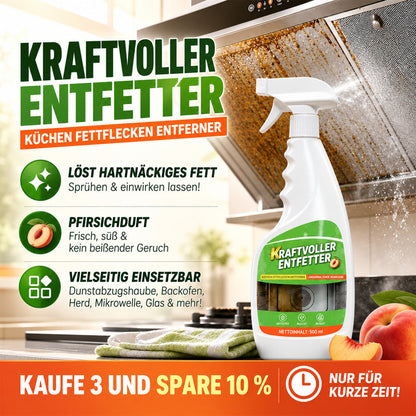 🆙🧽 clakryna® Küchen-Tiefenreiniger – Entfernt hartnäckiges Fett & Eingebranntes ohne stundenlanges Schrubben