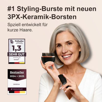 ⚡🪮Die erste kabellose Stylingbürste für unterwegs – schnell, präzise & mühelos, für perfekte Haare jederzeit, egal ob auf Reisen oder im Büro