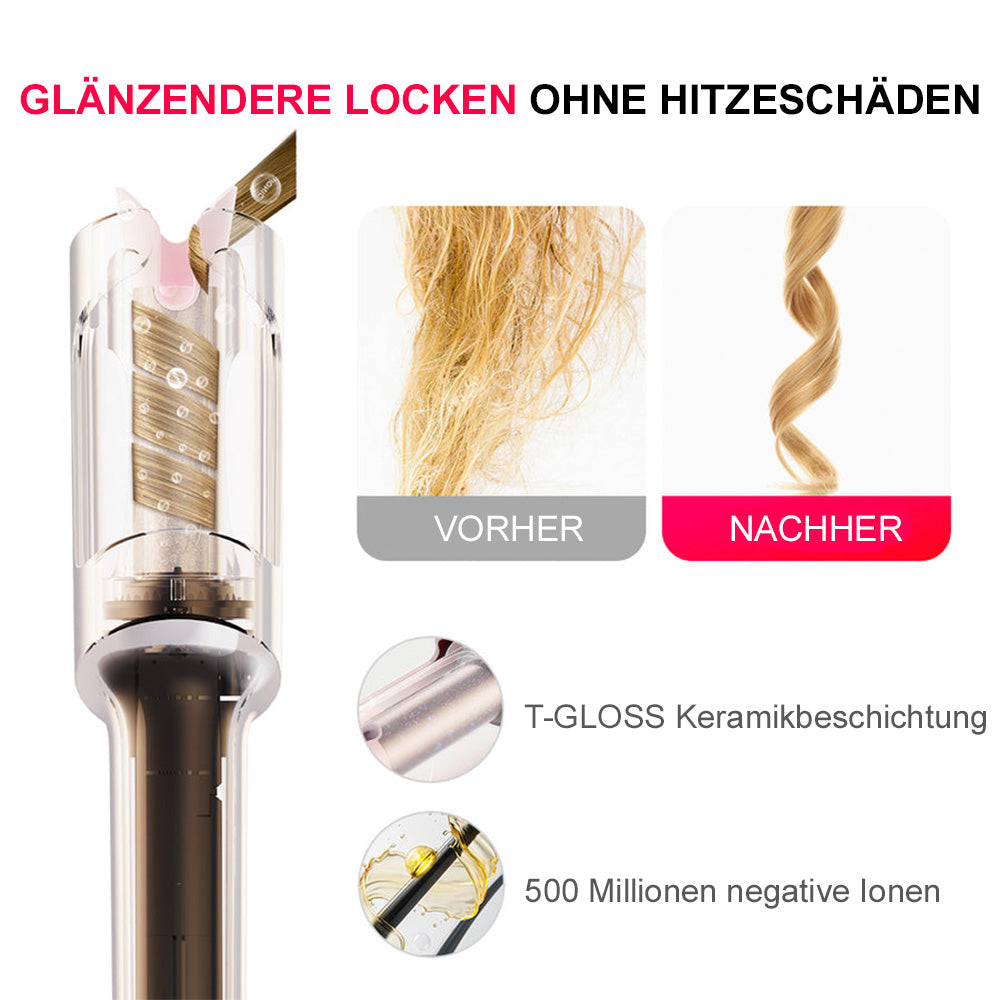 🎀Automatischer Lockenstab mit vier Temperaturstufen✨ – Perfekte Locken in Sekunden