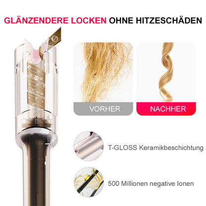 🎀Automatischer Lockenstab mit vier Temperaturstufen✨ – Perfekte Locken in Sekunden