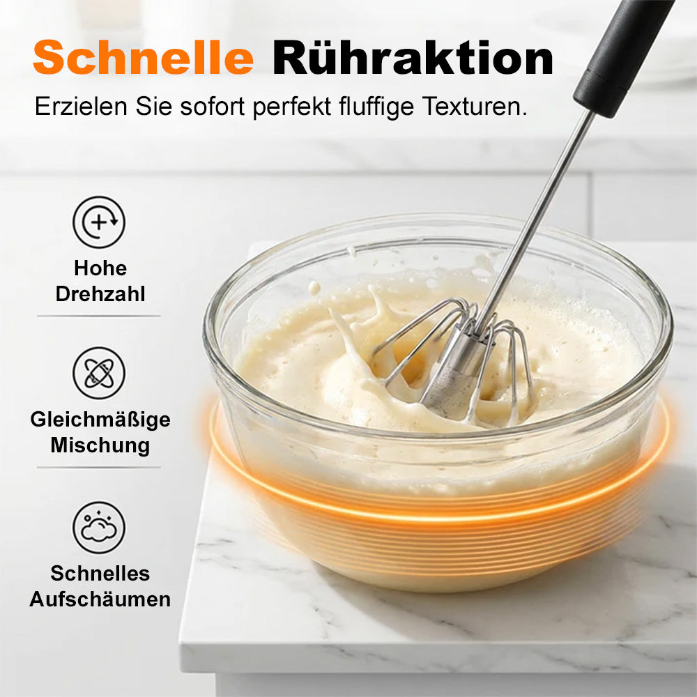 🆙🆙🆙🥚Halbautomatischer Hand-Eierschläger aus Edelstahl🧑🏻‍🍳