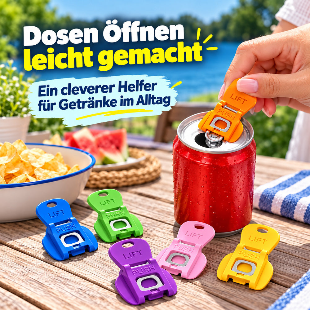 Praktischer Dosendeckel: Insektenschutz & Schutz für deine Fingernägel 🥤