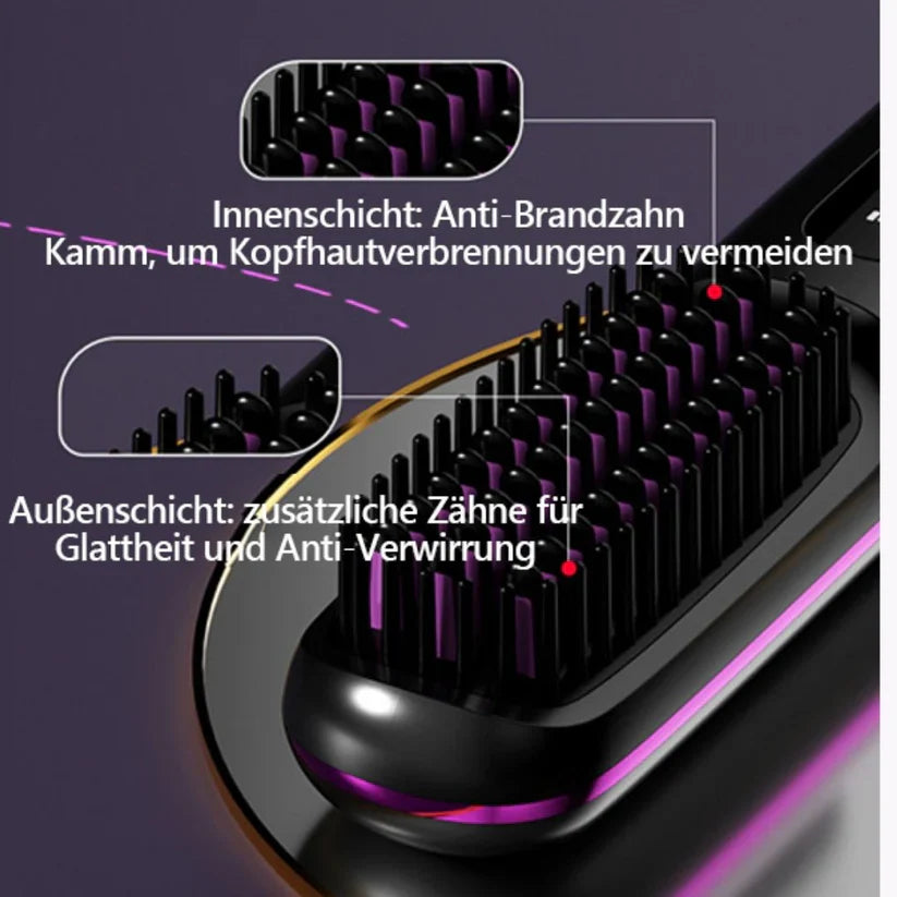 🪮⚡ Die erste intelligente Stylingbürste für kurzes Haar – präzise, sicher & mühelos