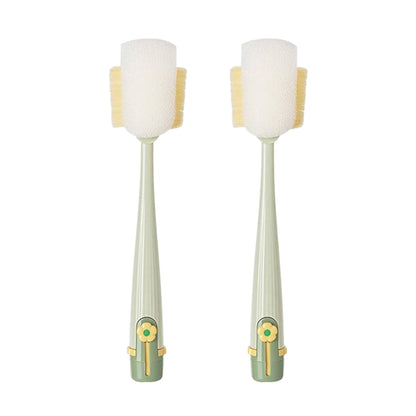 🧽🫧Multifunktionale 5-in-1 Flaschenbürste – Ideal zur Reinigung von Becherdeckeln & für Küchenarbeiten im Haushalt🆙🆙🆙
