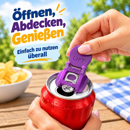 Praktischer Dosendeckel: Insektenschutz & Schutz für deine Fingernägel 🥤