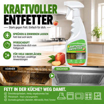 🆙🧽 clakryna® Küchen-Tiefenreiniger – Entfernt hartnäckiges Fett & Eingebranntes ohne stundenlanges Schrubben