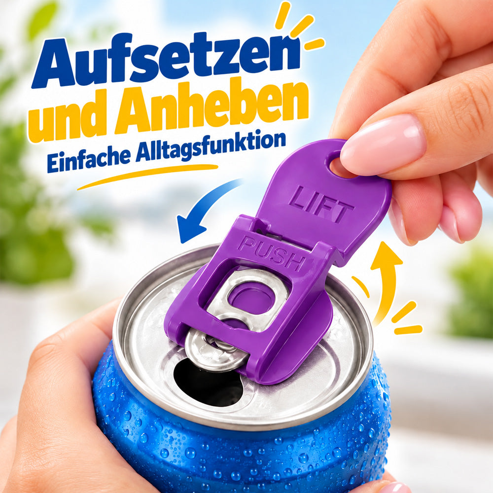 Praktischer Dosendeckel: Insektenschutz & Schutz für deine Fingernägel 🥤