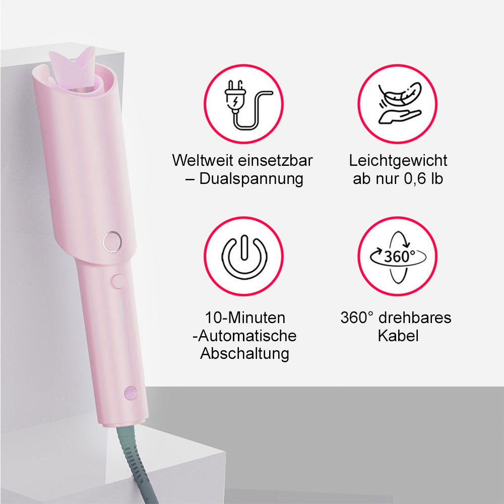 🎀Automatischer Lockenstab mit vier Temperaturstufen✨ – Perfekte Locken in Sekunden