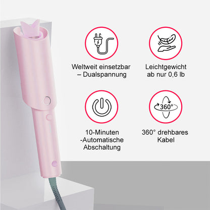 🎀Automatischer Lockenstab mit vier Temperaturstufen✨ – Perfekte Locken in Sekunden