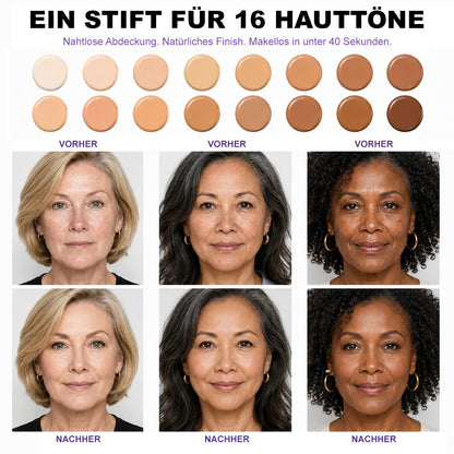 ✨Farbwechselnde Foundation-Sticks– Für einen strahlenden Teint, auch bei reifer Haut