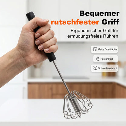 🆙🆙🆙🥚Halbautomatischer Hand-Eierschläger aus Edelstahl🧑🏻‍🍳