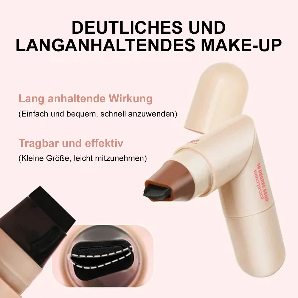 💖✨Doppelköpfiger Eyeliner-Stempelstift – Schnell trocknend & wischfest
