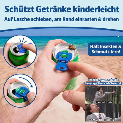 Praktischer Dosendeckel: Insektenschutz & Schutz für deine Fingernägel 🥤