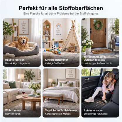 ⚡ 2026er BESTSELLER 🥳 Kraftvoller Schaumreiniger für Textilien – Entfernt Flecken in 30 Sekunden, beseitigt 99 % der Bakterien und ist einfach anzuwenden. Tiefenreinigung ohne mühsames Schrubben – Jetzt sparen!