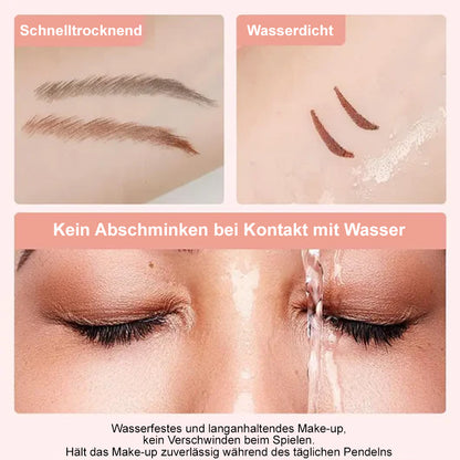 💖✨Doppelköpfiger Eyeliner-Stempelstift – Schnell trocknend & wischfest