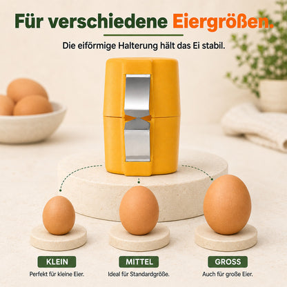 🥚Eierschalenöffner aus Edelstahl – Eier schnell & sauber öffnen | Praktischer Küchenhelfer✨