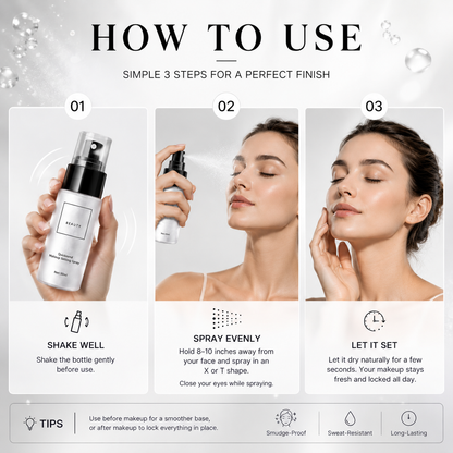 🆙🆙🆙Mattierendes, wasserfestes Make-up-Fixierspray💙🩵