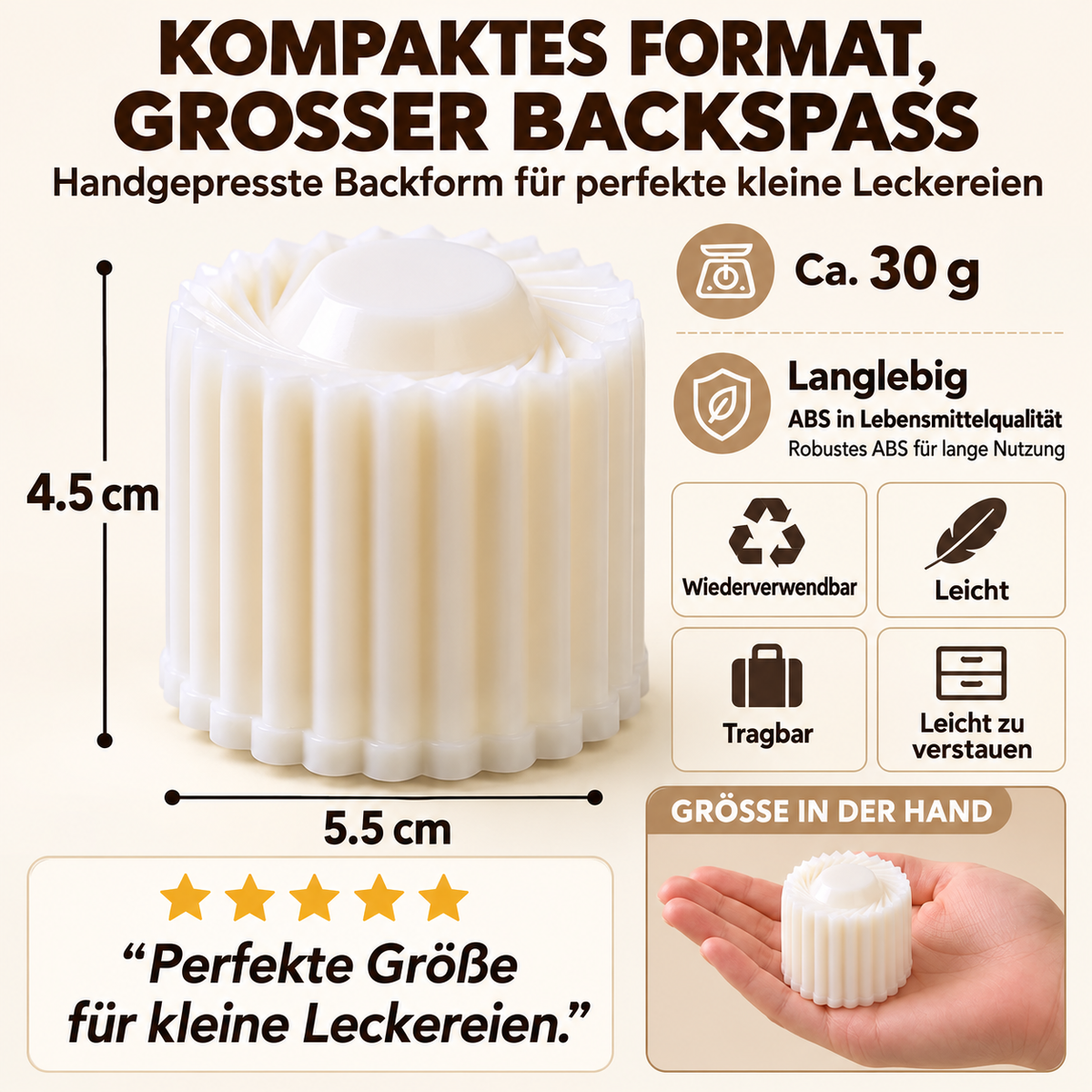 🆙🆙🆙🧁Kreative doppelseitige Gebäckform
