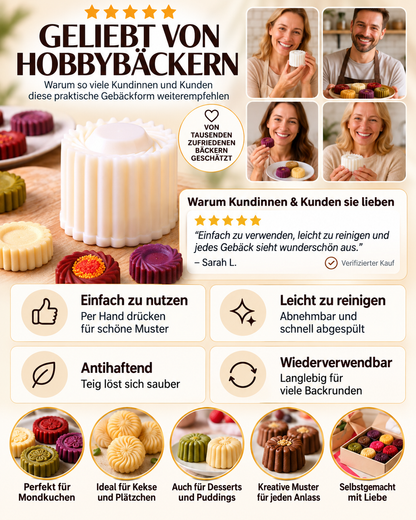 🆙🆙🆙🧁Kreative doppelseitige Gebäckform